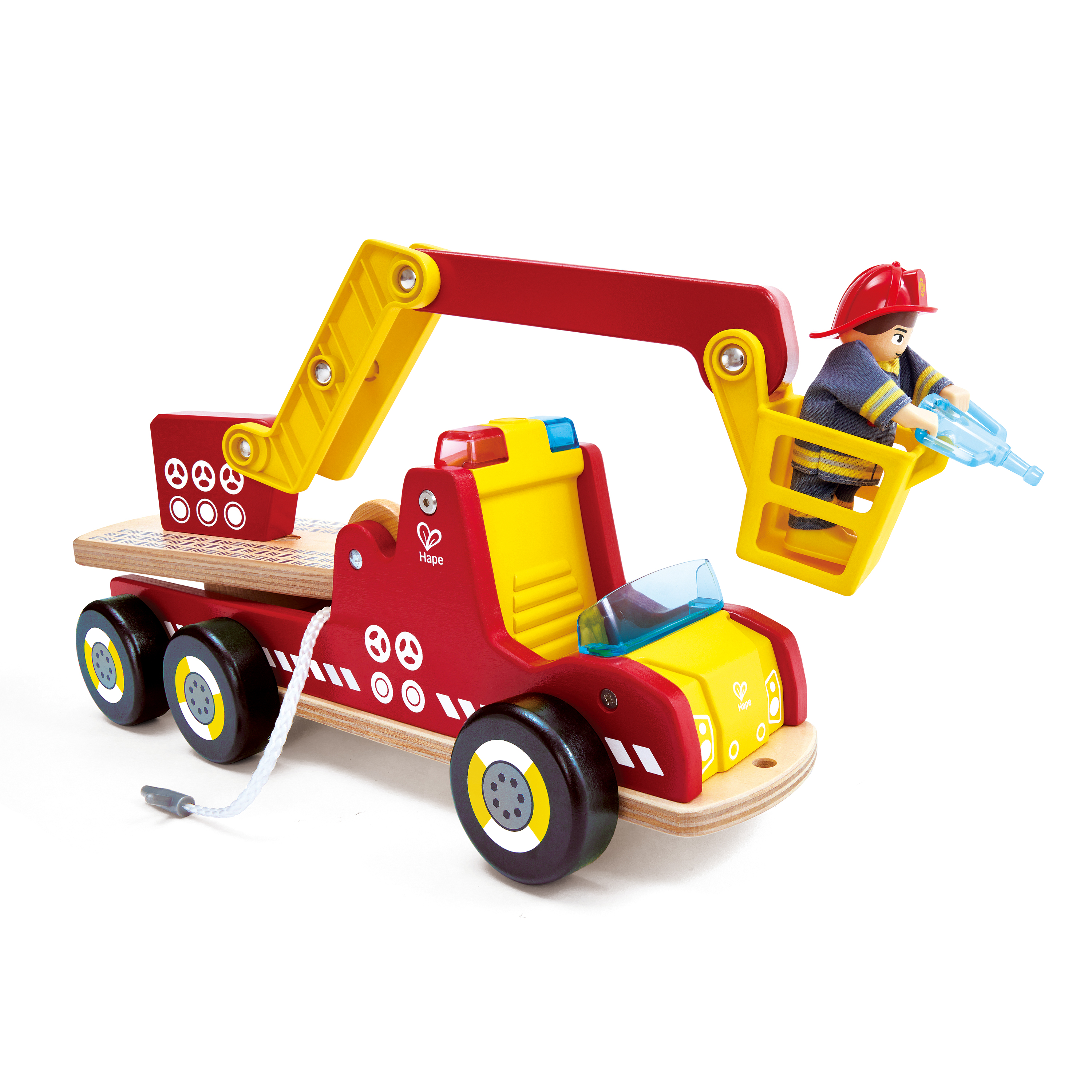 Feuerwehrauto mit Beleuchtung und Sirene