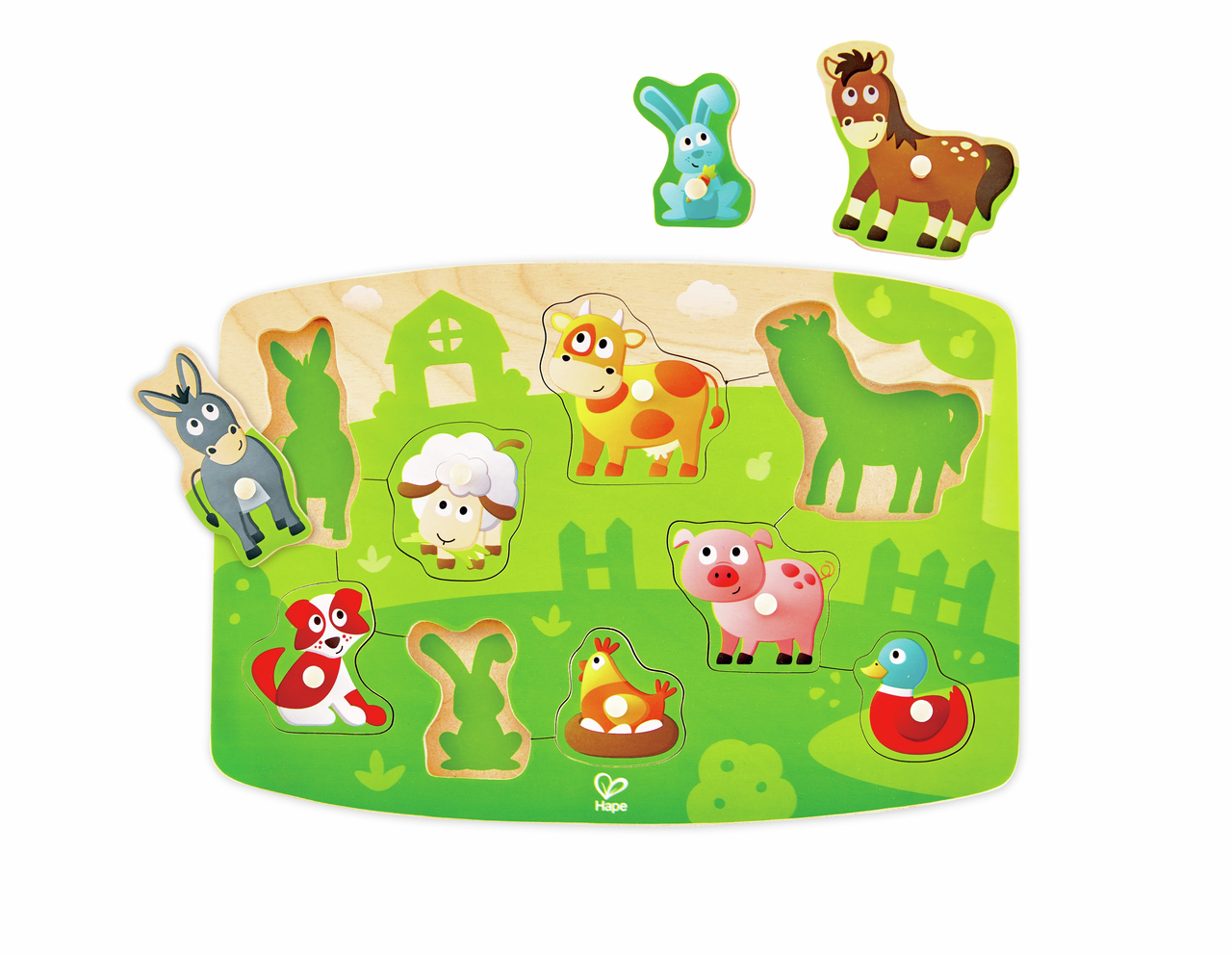 Farmyard Peg Puzzle