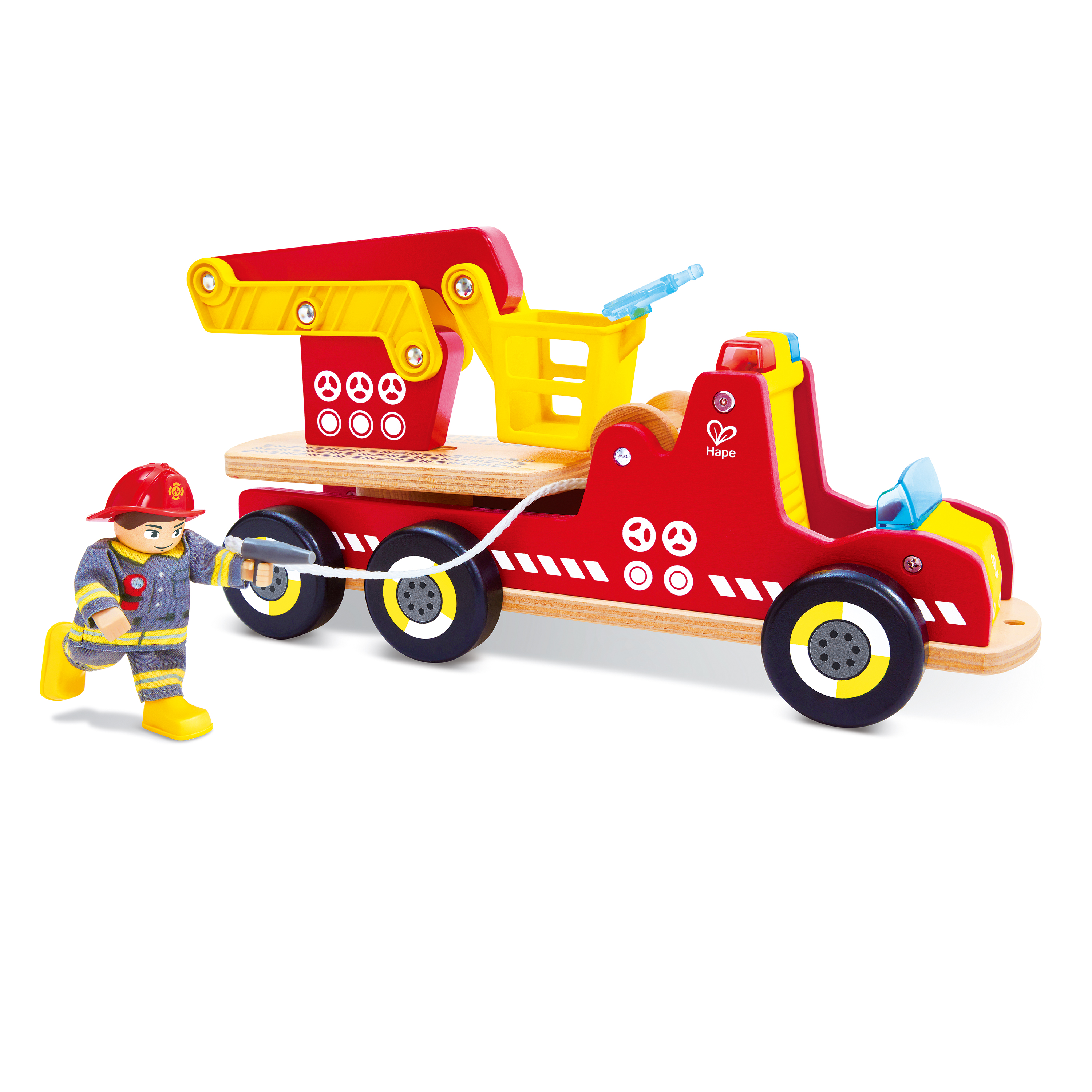 Feuerwehrauto mit Beleuchtung und Sirene
