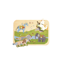 Majestic Animals Peg Puzzle