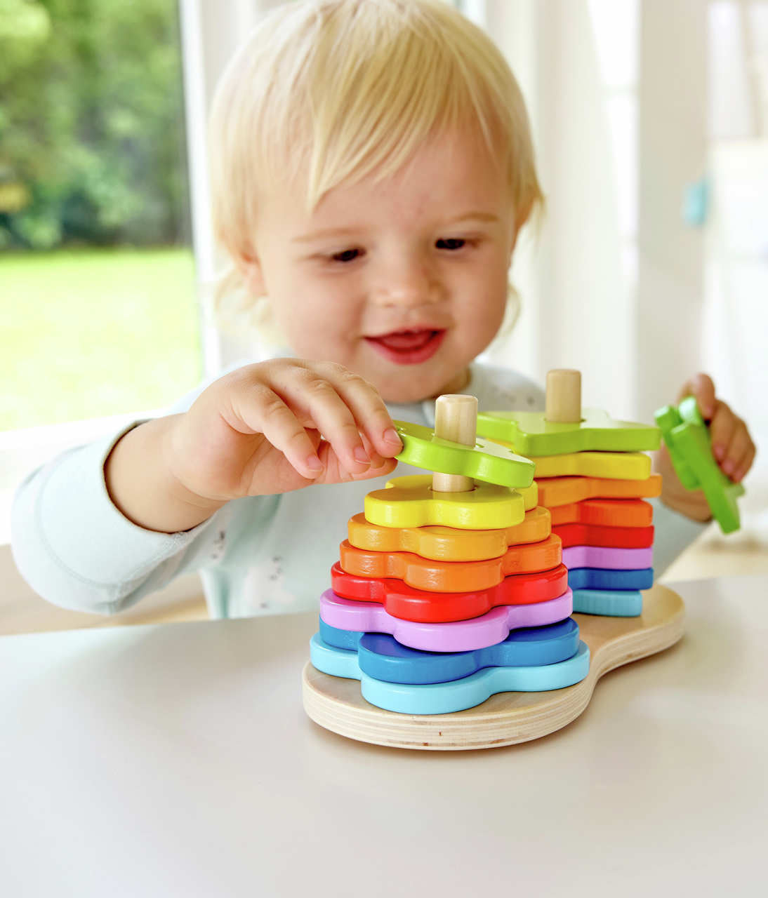 Regenbogen Steckspiel