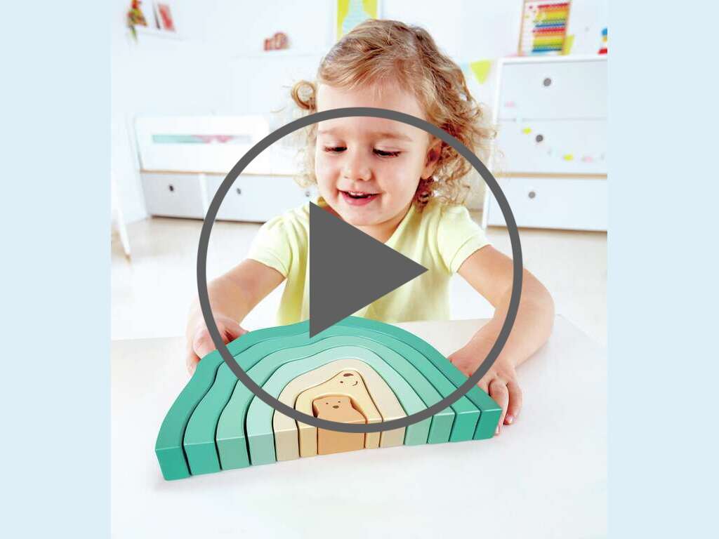 Stapelblöcke Eisbären in der Arktis Stapelblöcke Eisbären in der Arktis