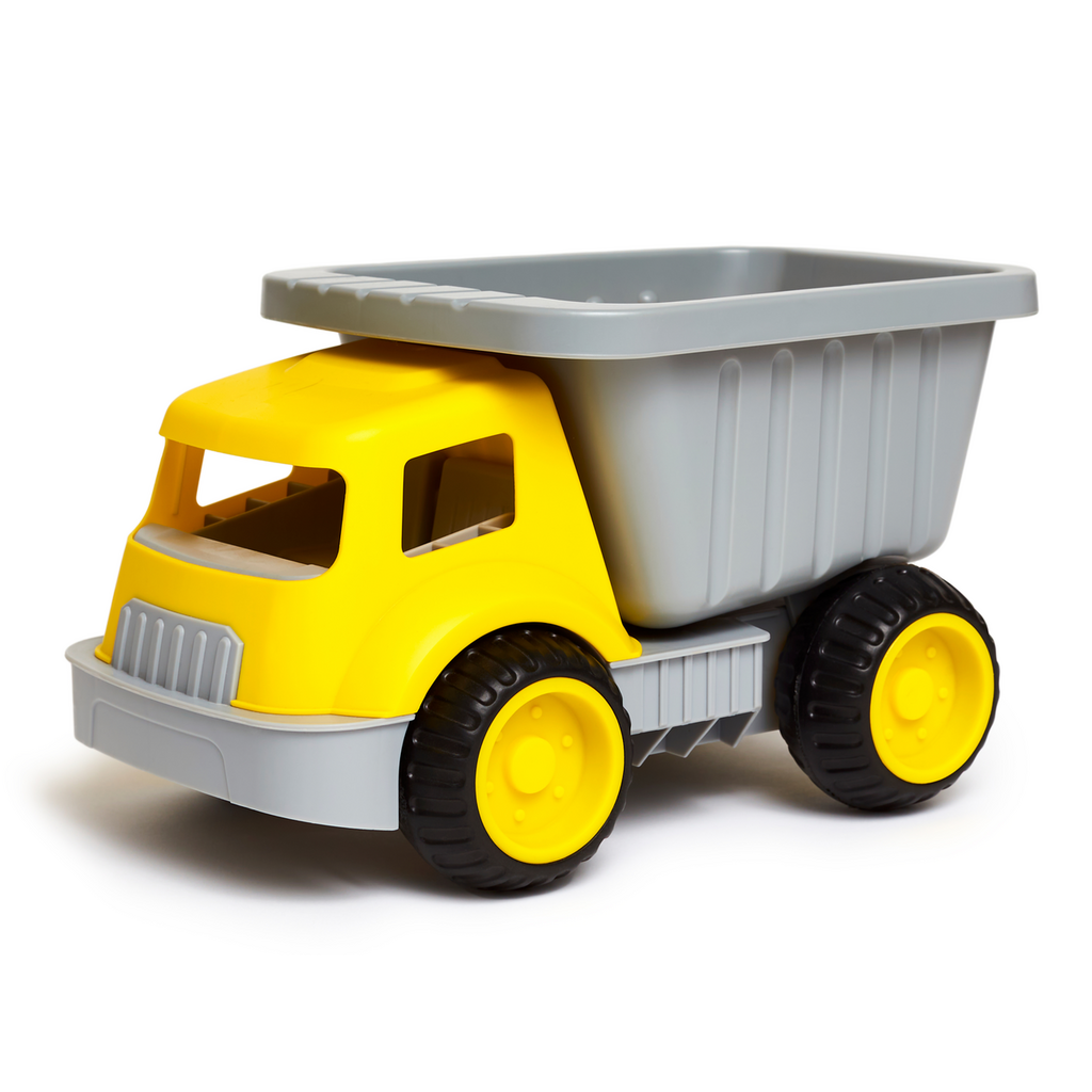 Load & Tote Dump Truck, yellow-grey