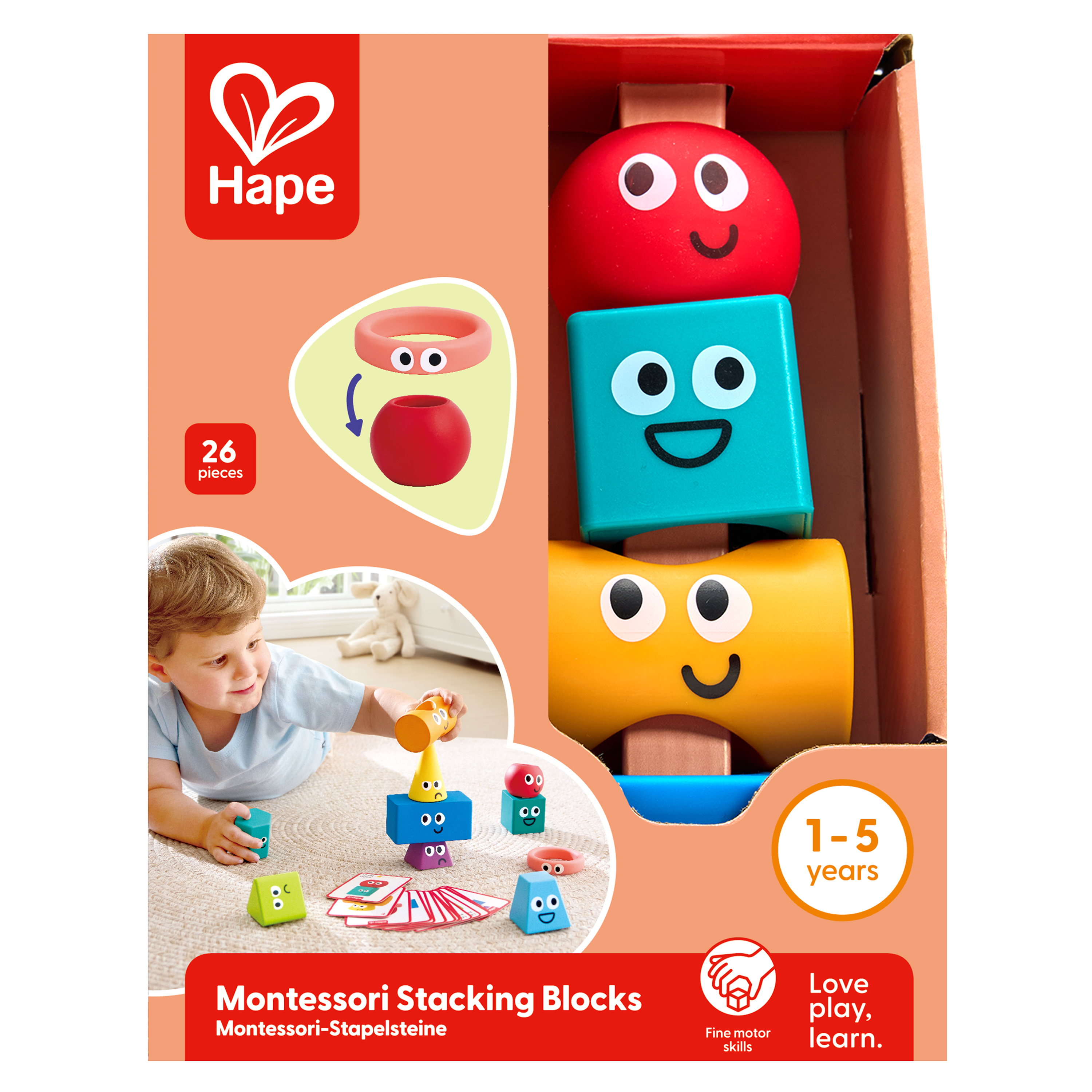 Montessori-Stapelsteine