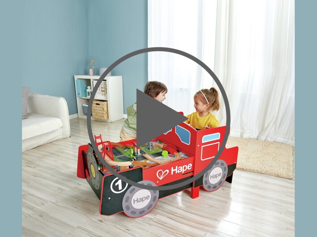 Aufklappbarer Eisenbahntisch Aufklappbarer Eisenbahntisch