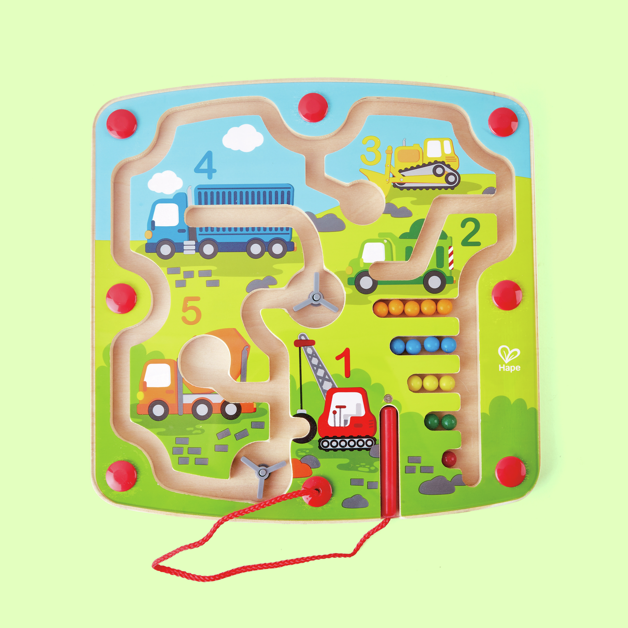 Baufahrzeuge- Labyrinth Baufahrzeuge- Labyrinth