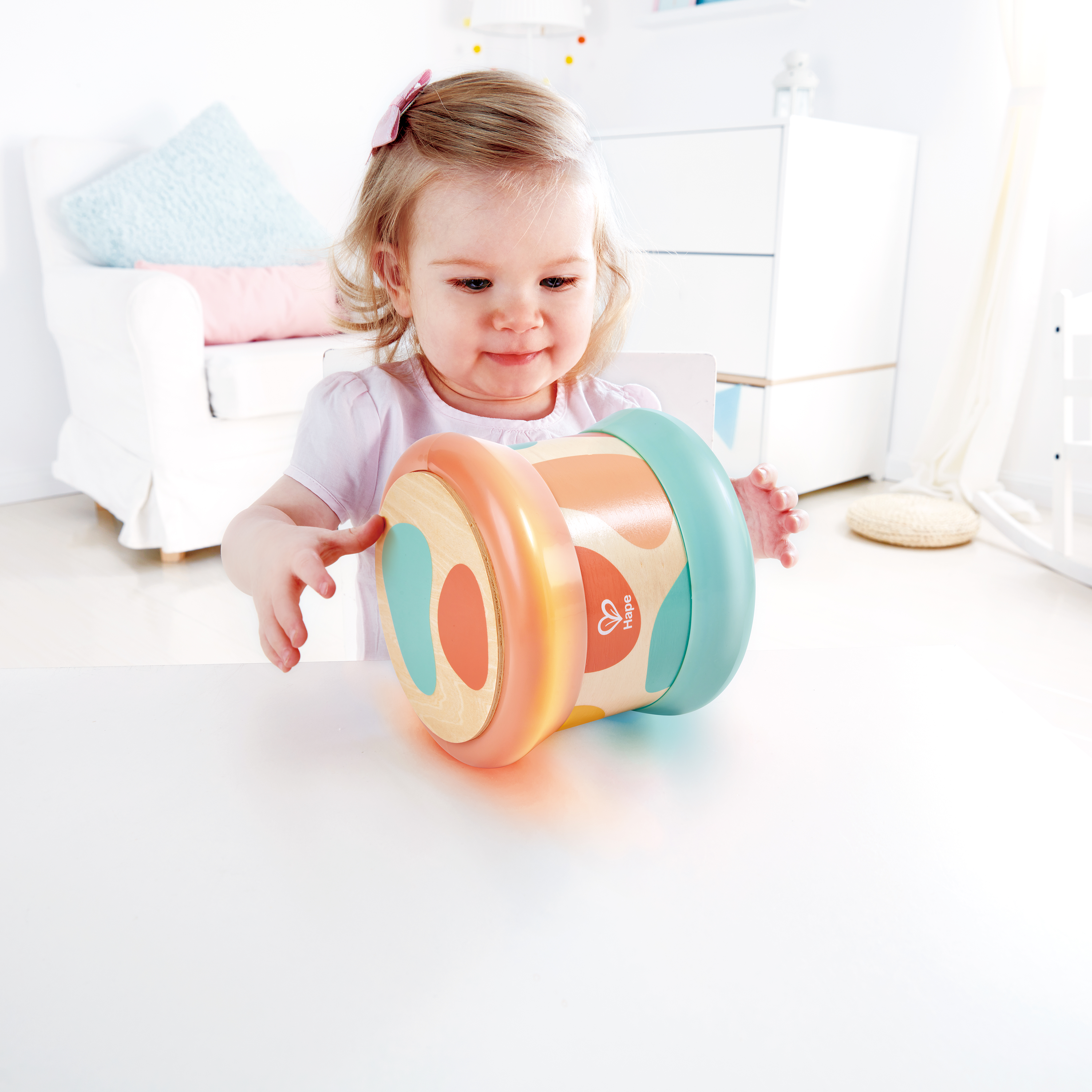 Baby-Trommel Pastell