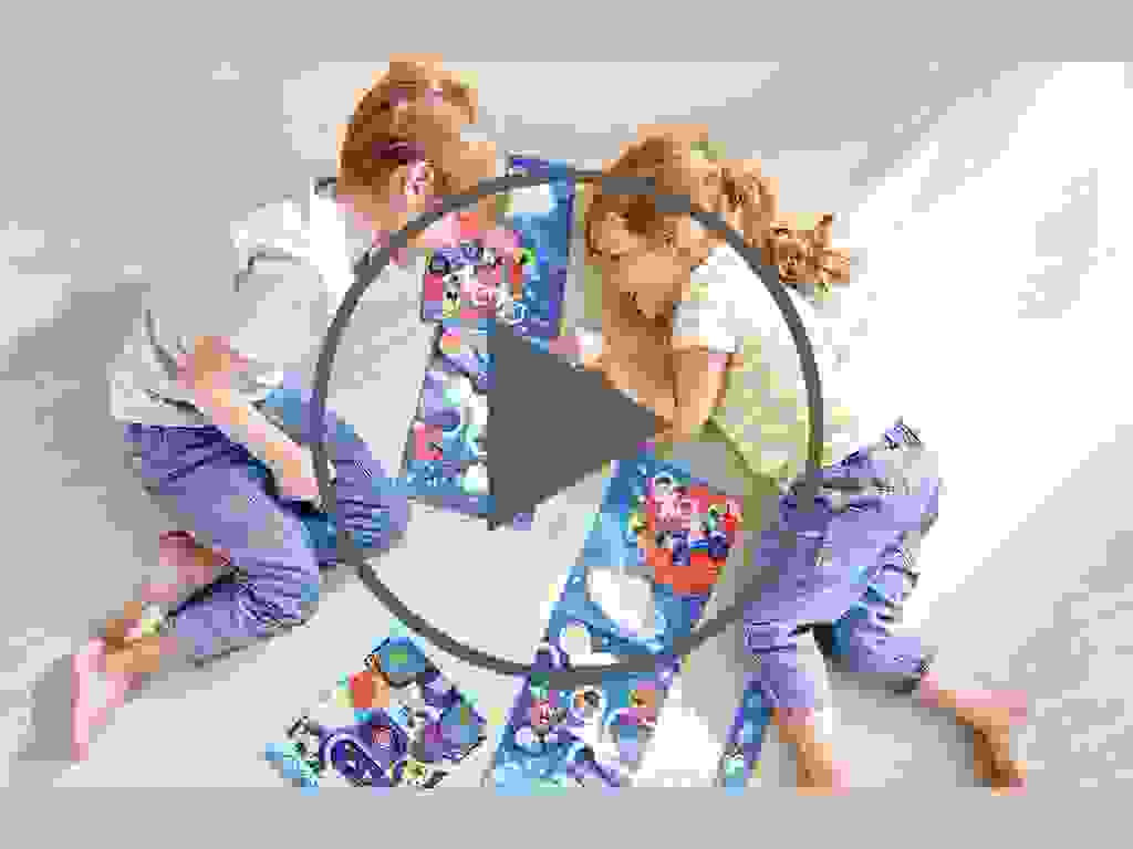 Weltraumabenteuer-Puzzle 