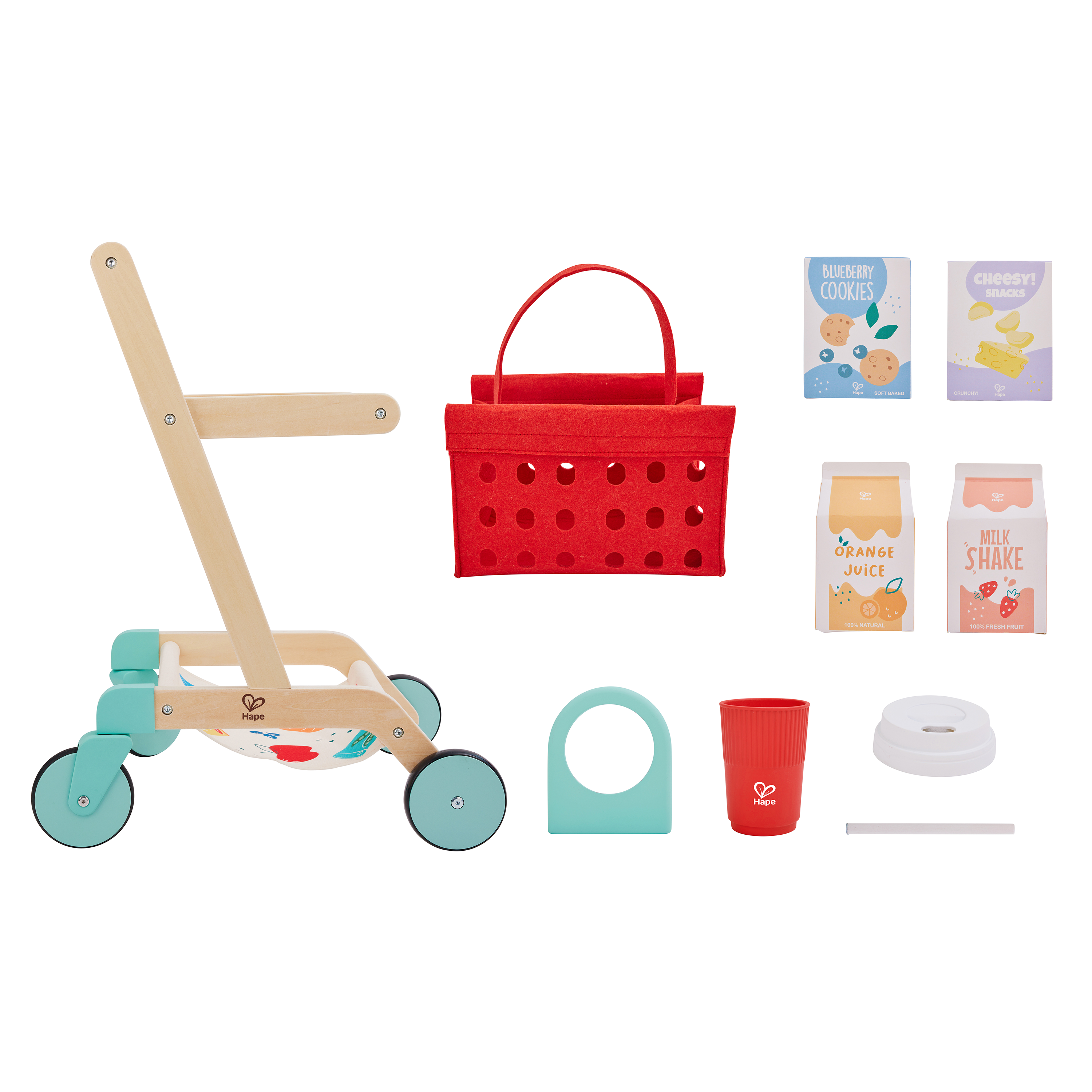 Little Shopper's Cart & Basket