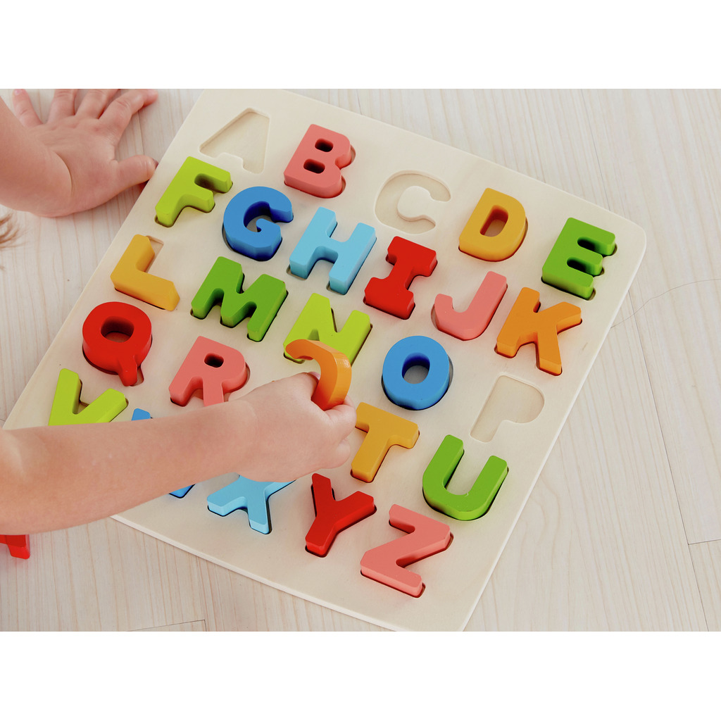Puzzle mit Großbuchstaben  Puzzle mit Großbuchstaben