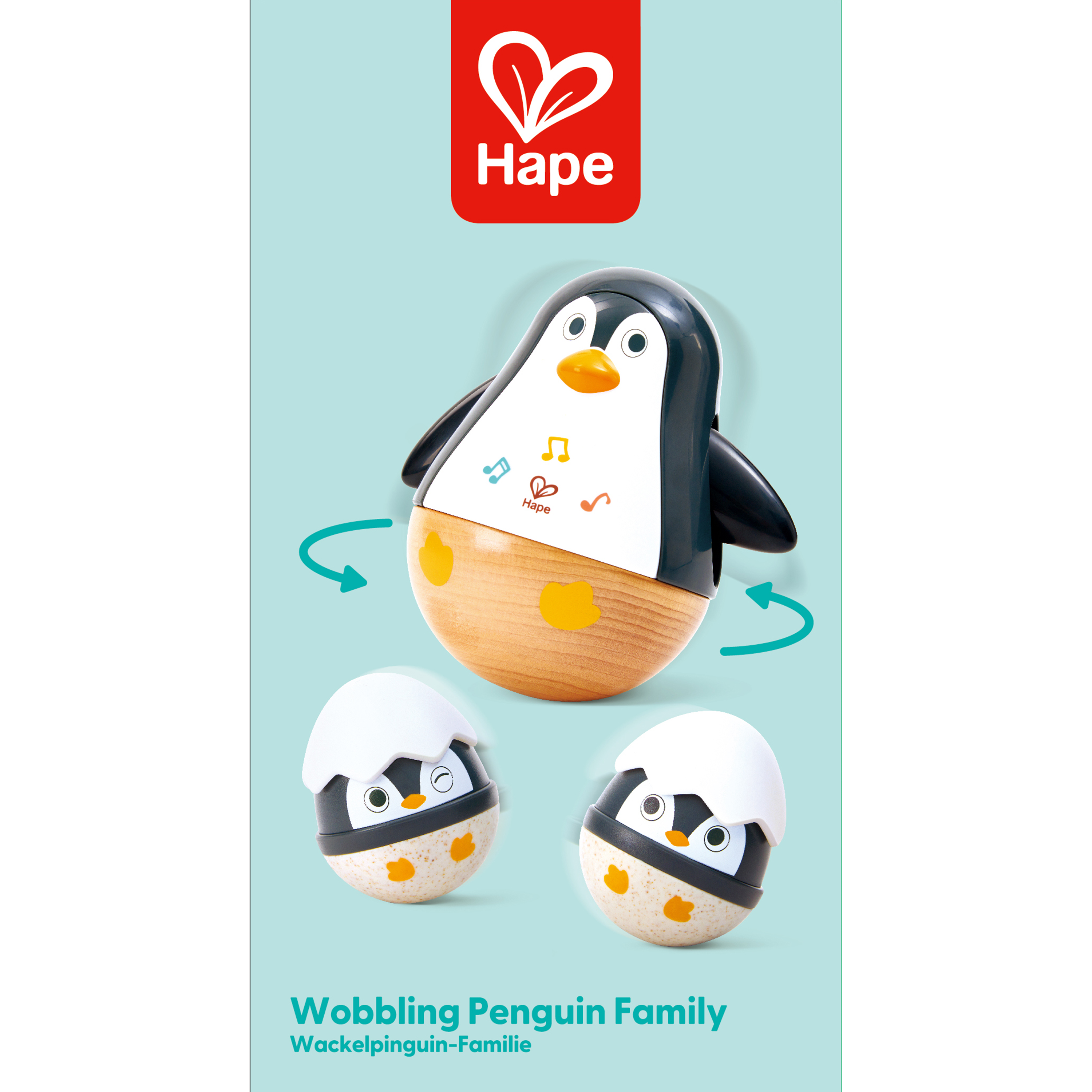 Wackelpinguin-Familie