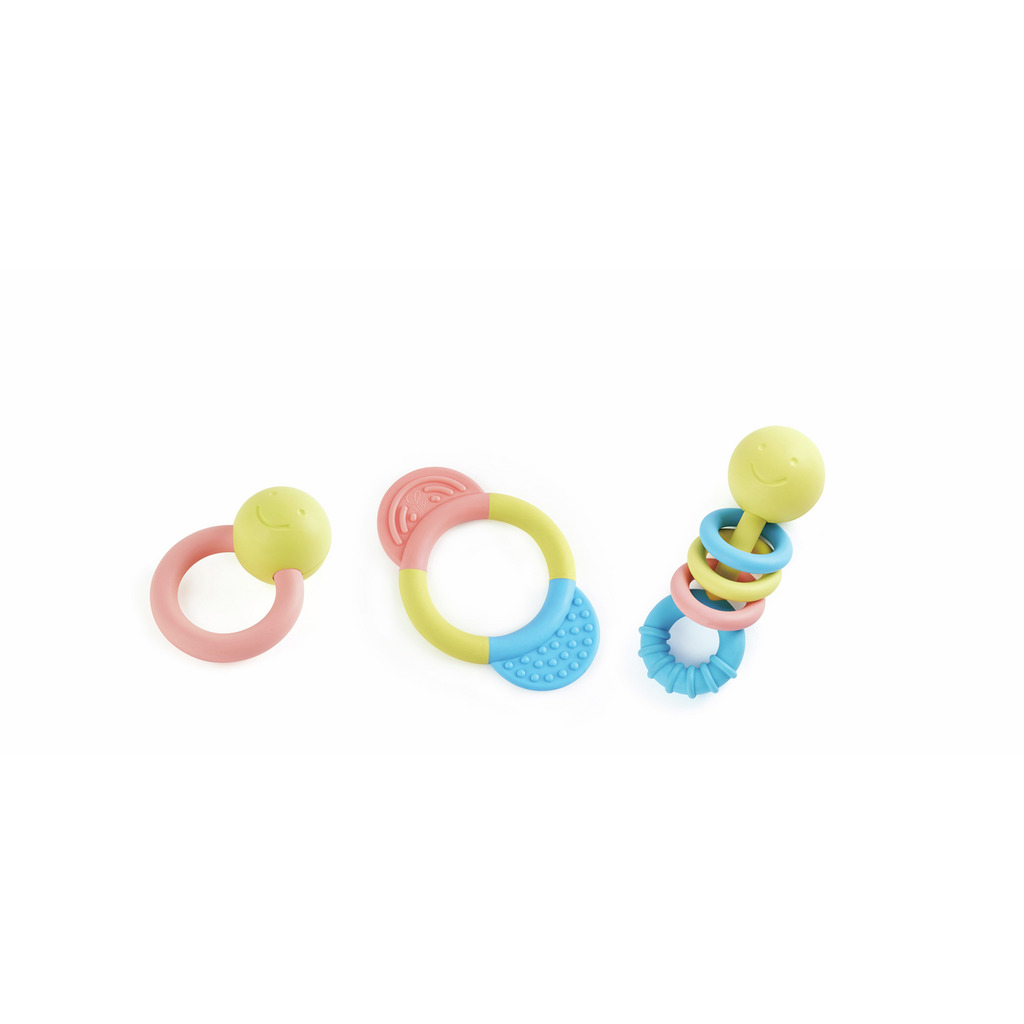 Rassel- und Beißring-Set