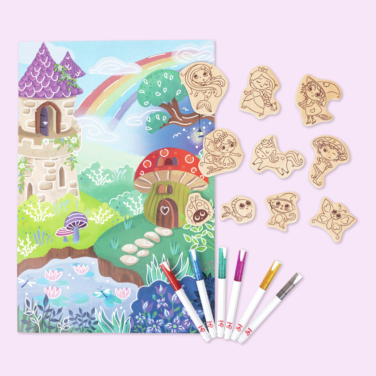 Mal & Spielset „Zauberwald“ Mal & Spielset „Zauberwald“