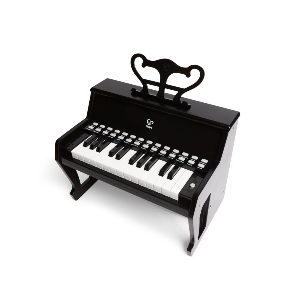 Leuchttasten-Piano, schwarz