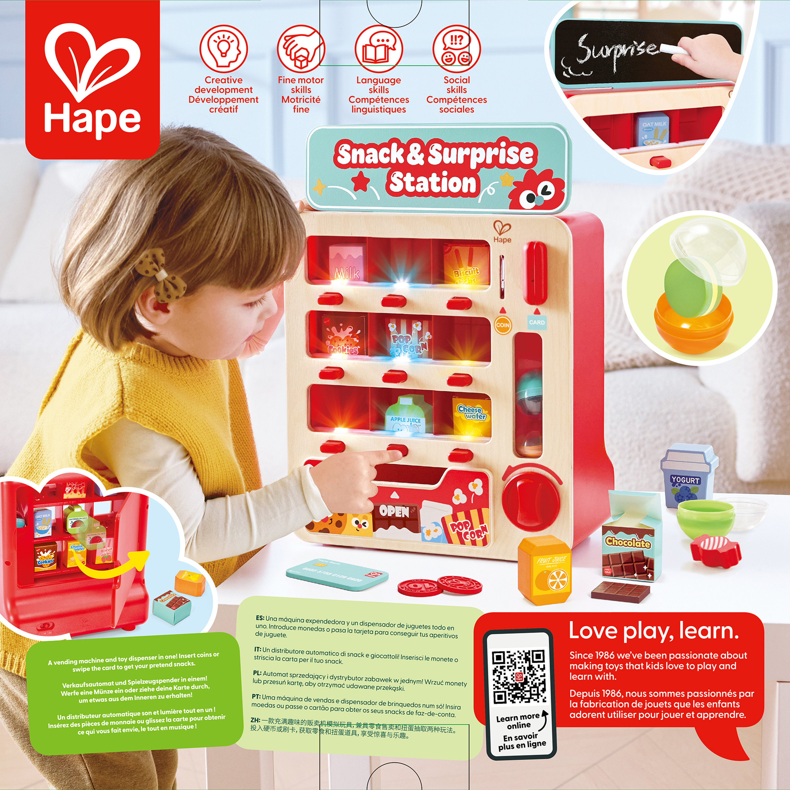 Snack & Surprise Verkaufsautomat