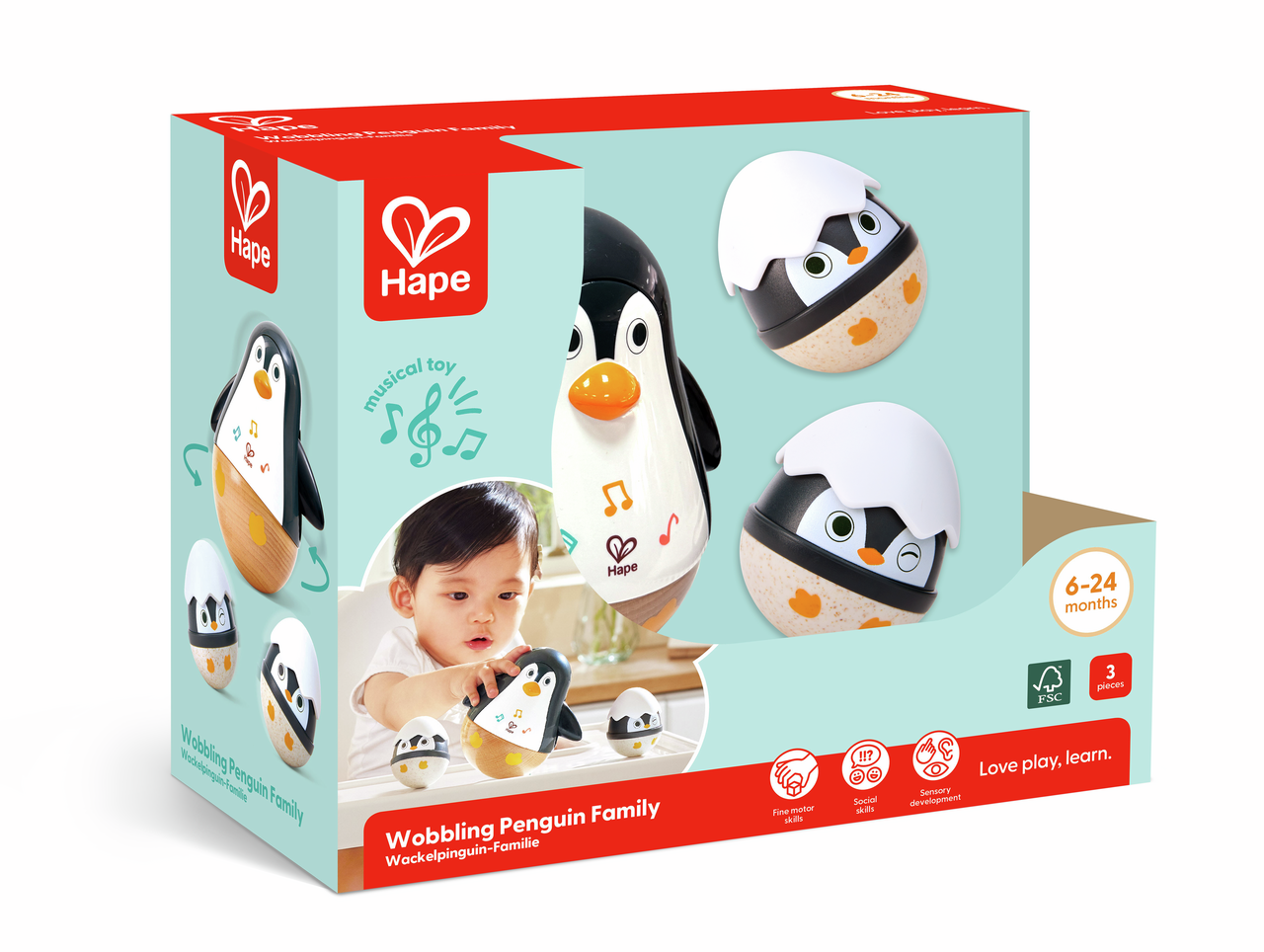 Wobbling Penguin Family Wobbling Penguin Family