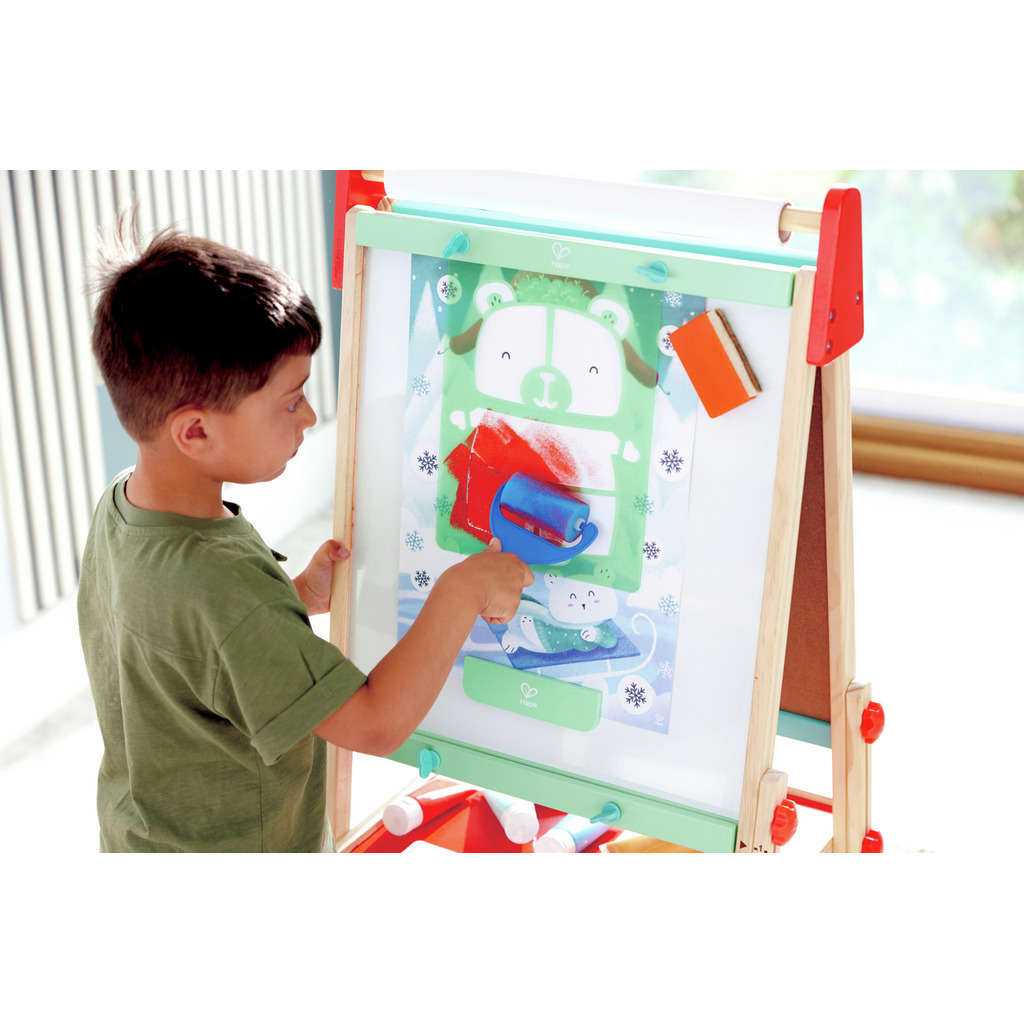 Malspaß mit Farbrollern und Schablonen Malspaß mit Farbrollern und Schablonen