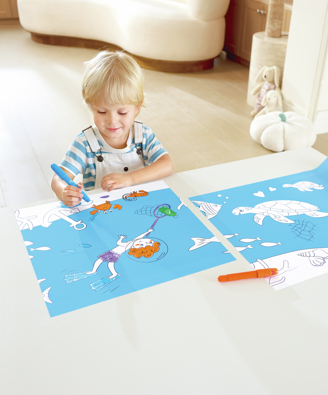 Ocean Doodle Paper Roll Ocean Doodle Paper Roll