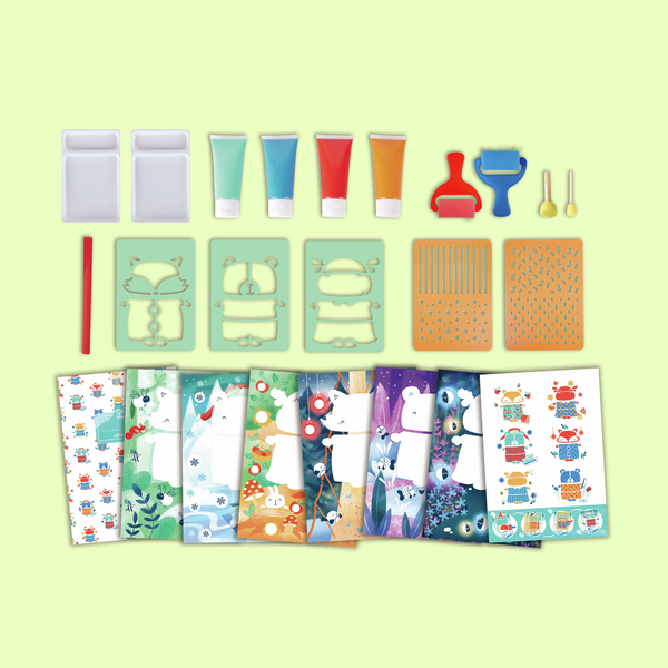 Sponge Painting Fun Sponge Painting Fun