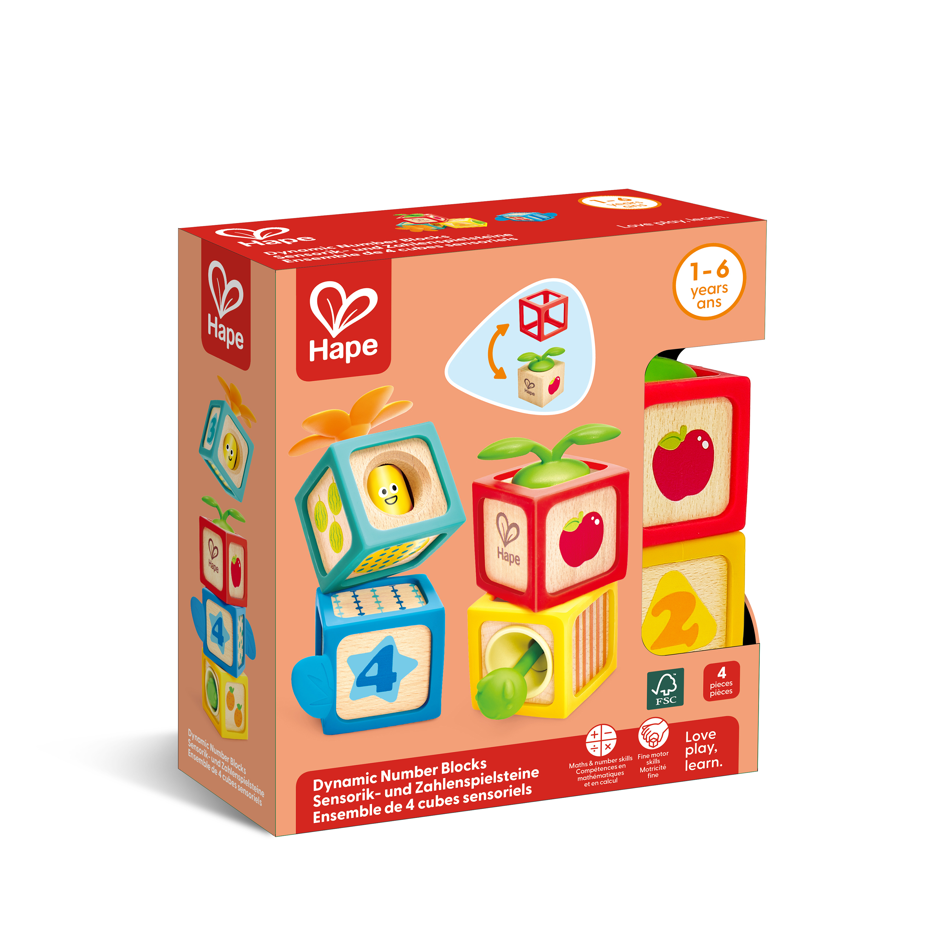 Sensorik- und Zahlenspielsteine