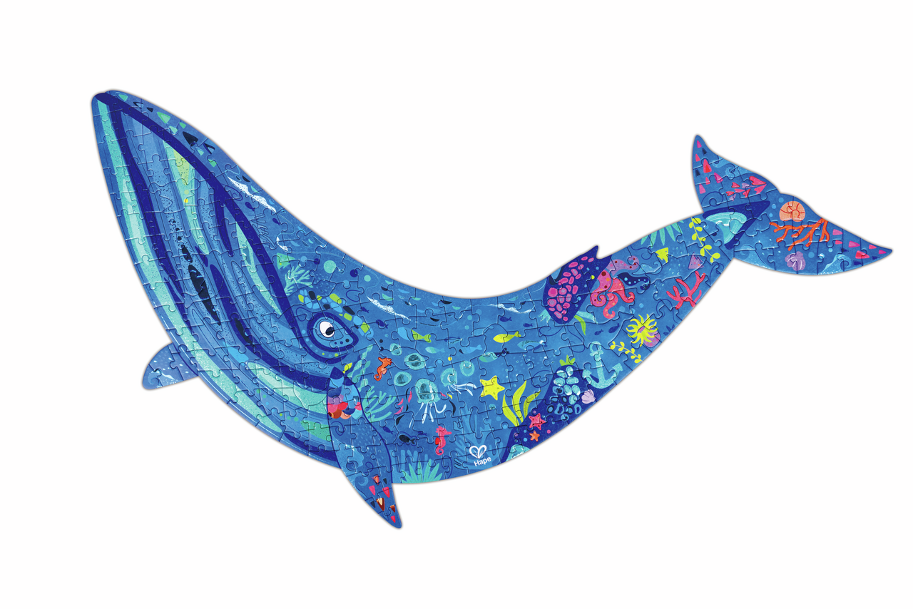 Humpback Whale Shimmer Floor Puzzle - 200pcs