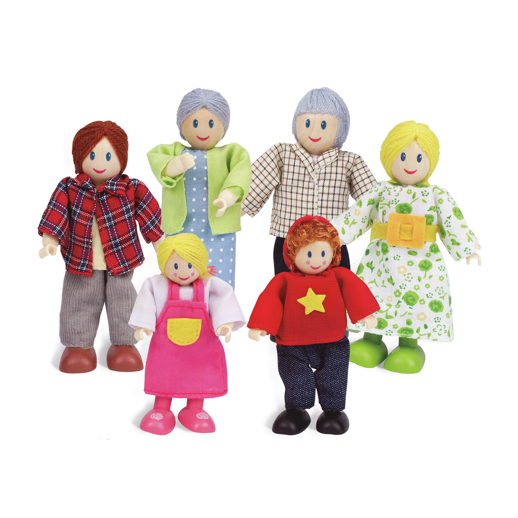 Puppenfamilie – Helle Hautfarbe