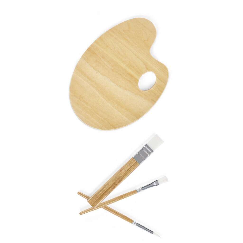 Art Palette and Brush Kit Art Palette and Brush Kit