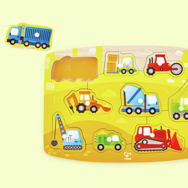 Construction Peg Puzzle Construction Peg Puzzle