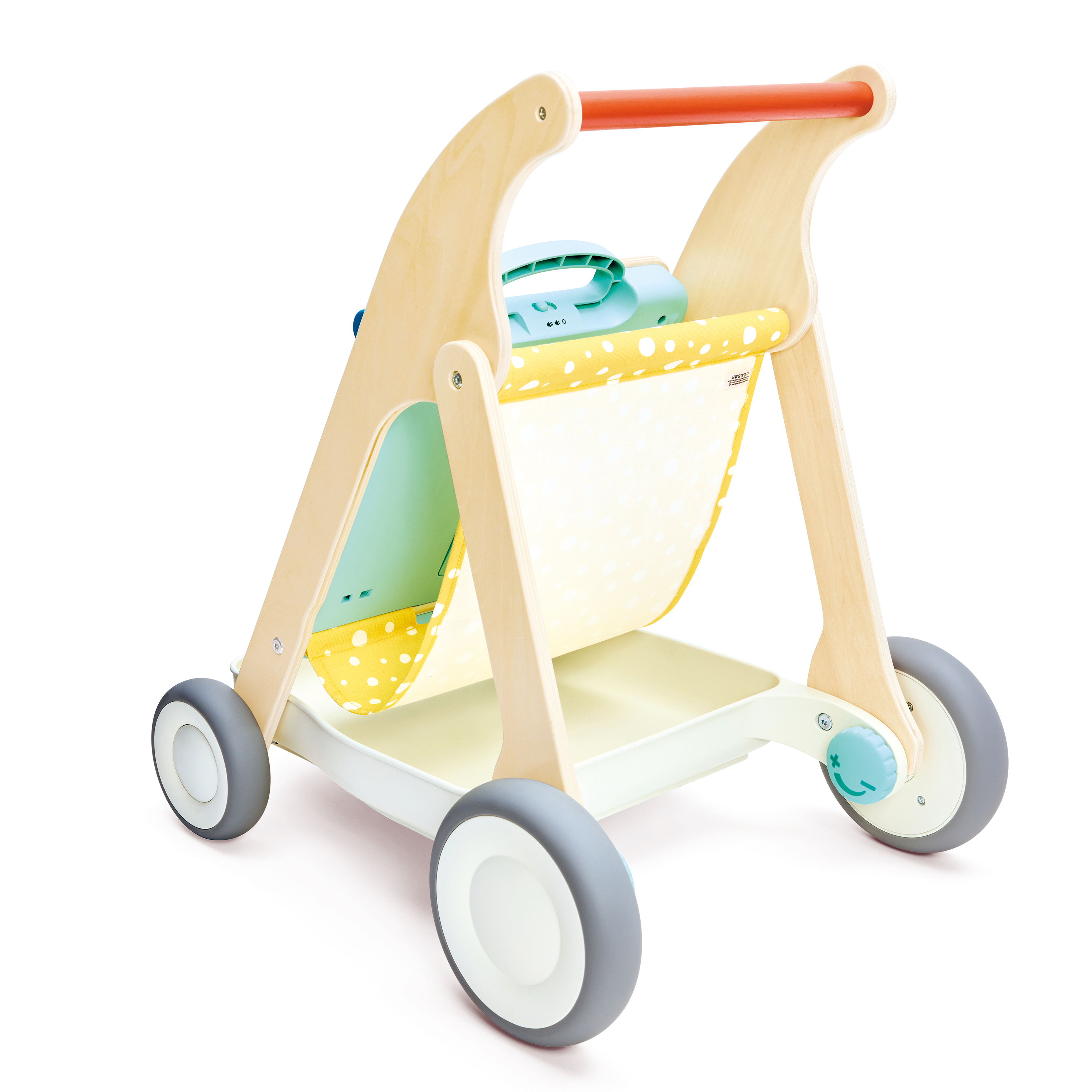 Interaktiver 3-in-1 Lauflernwagen
