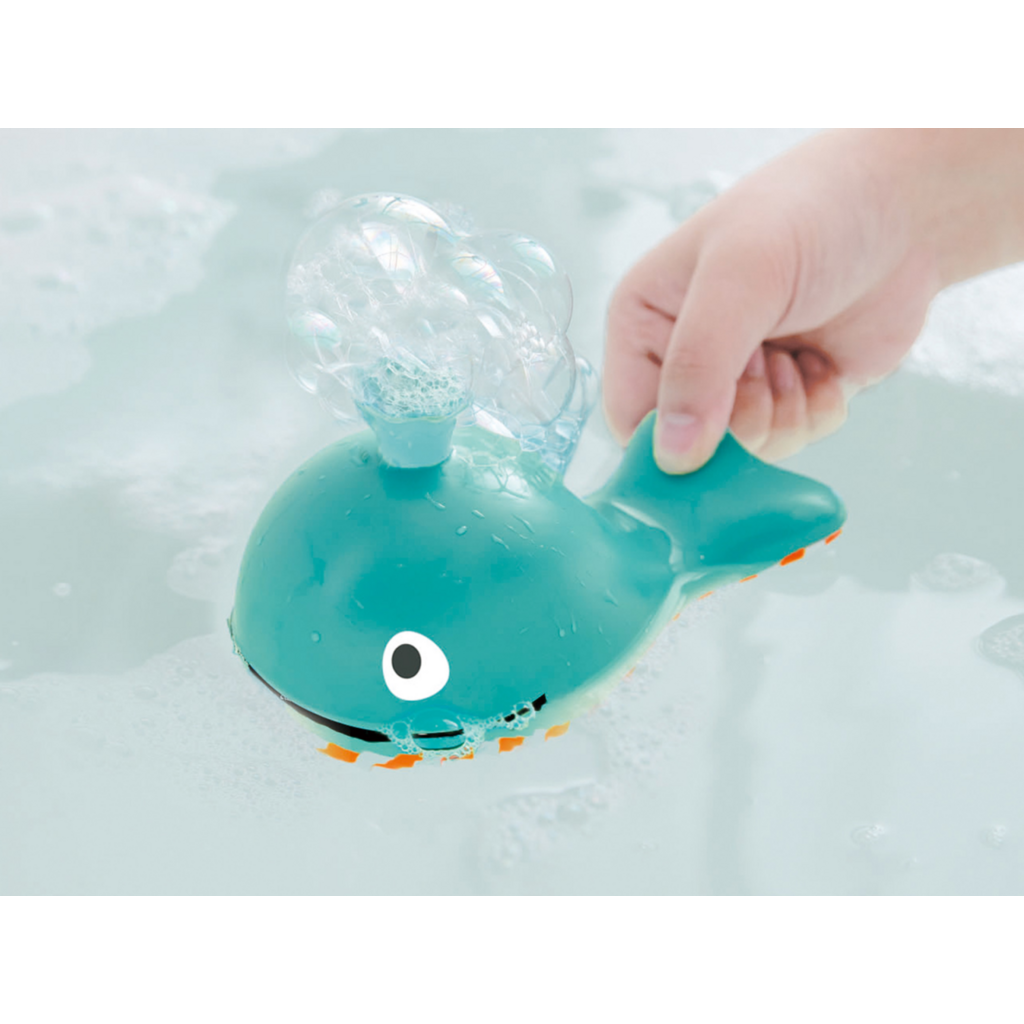 Badespielzeug Seifenblasen-Wal 