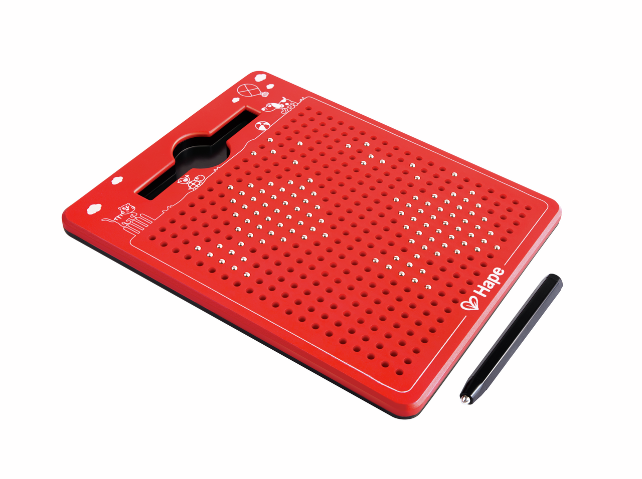 Magnetische Zeichentafel, rot, klein Magnetische Zeichentafel, rot, klein