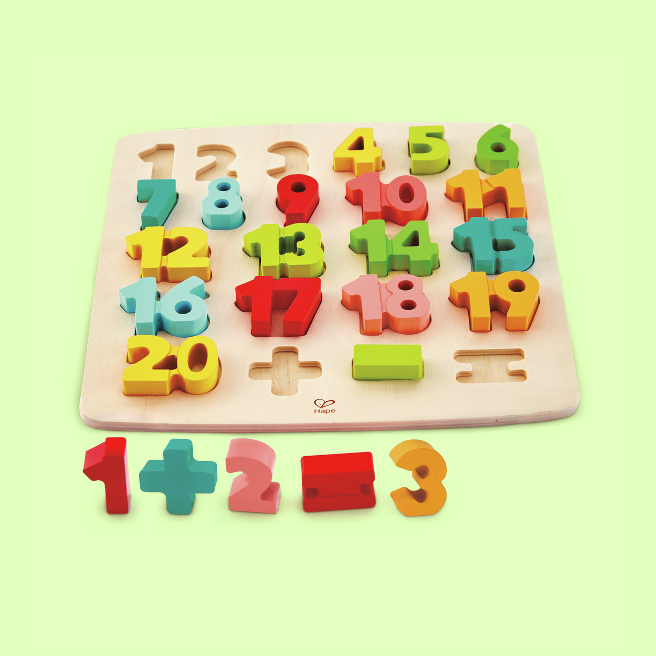 Puzzle mit Zahlen und Rechensymbolen  Puzzle mit Zahlen und Rechensymbolen