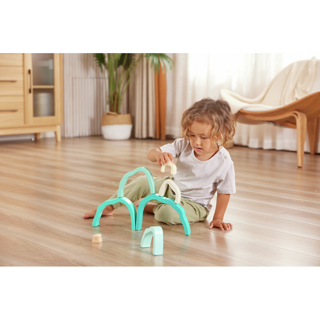 Stapelblöcke Eisbären in der Arktis Stapelblöcke Eisbären in der Arktis