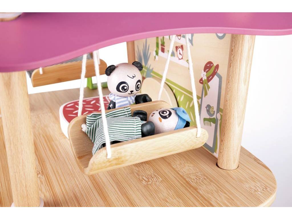 Das Bambushaus der Pandas