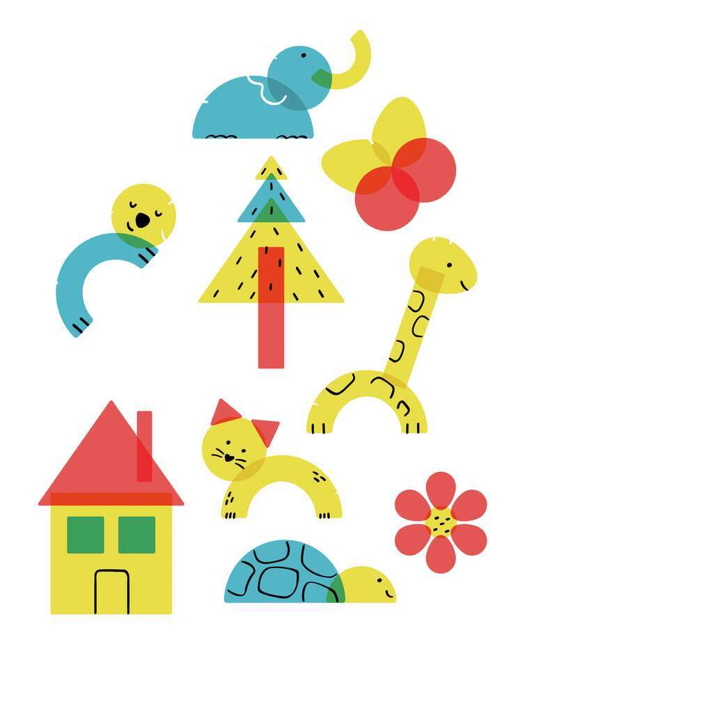 Colour & Shapes Art Colour & Shapes Art