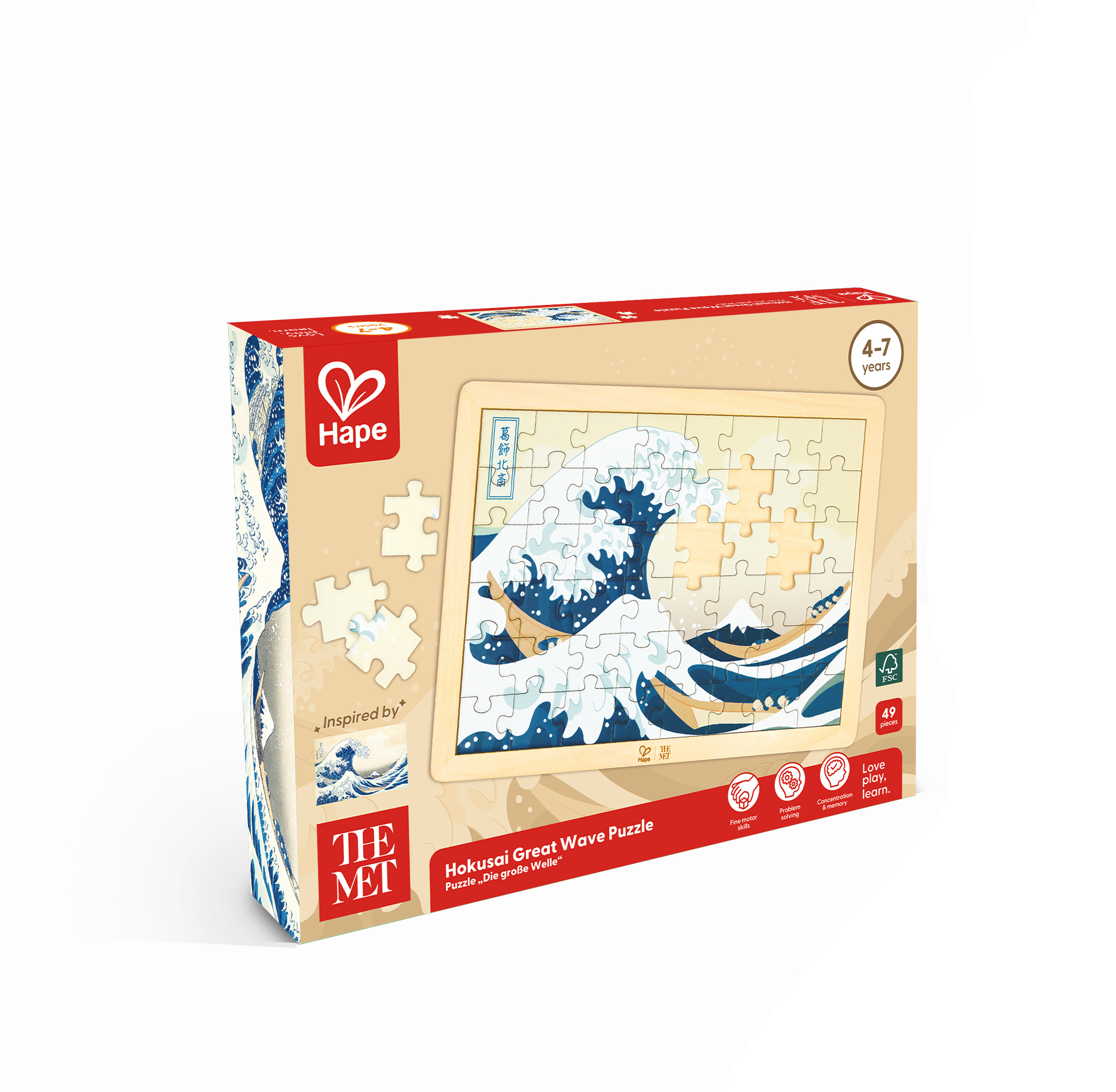 Puzzle "Die große Welle"