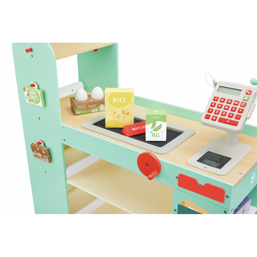 Intelligenter Supermarkt aus Holz Intelligenter Supermarkt aus Holz