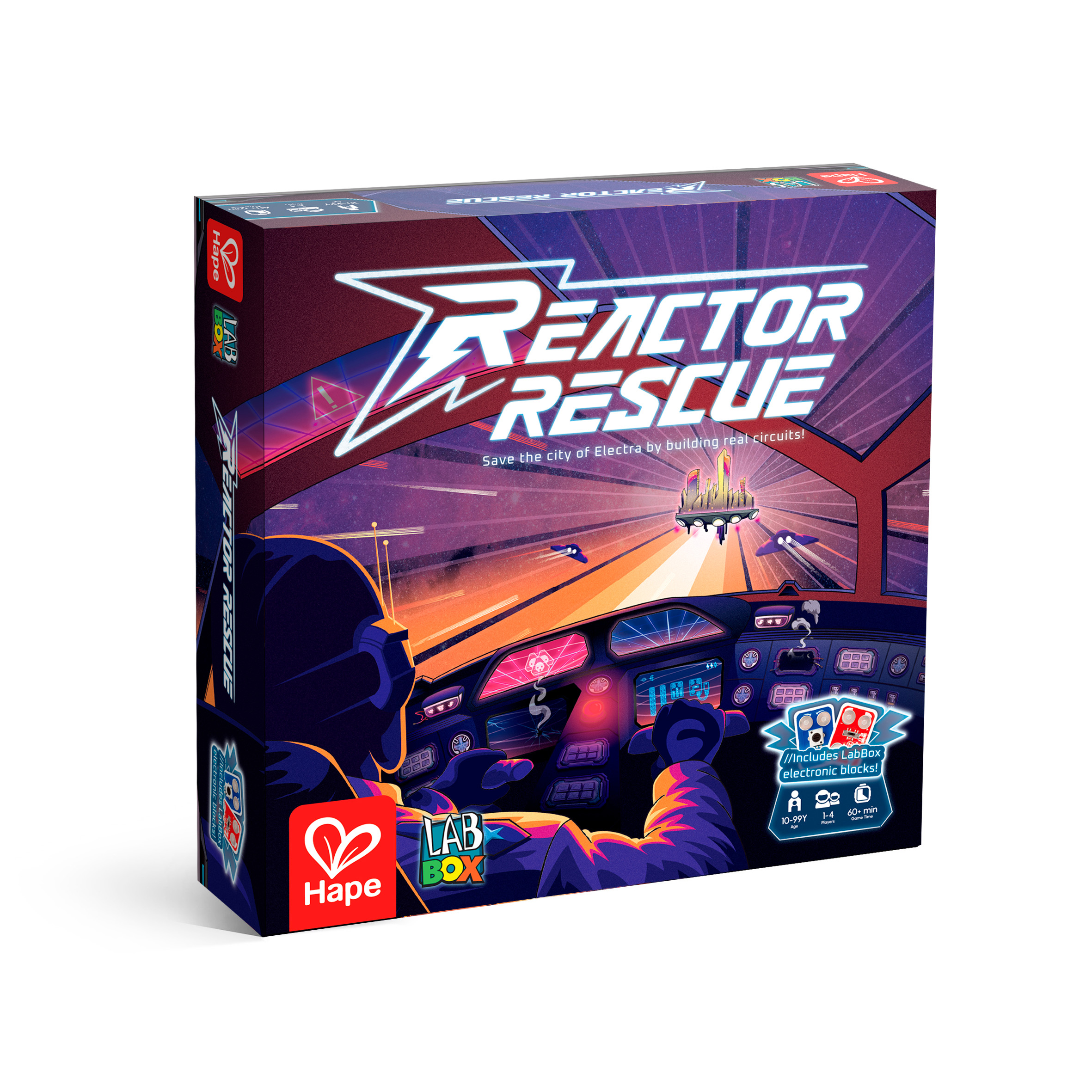 Reactor Rescue
Rette die Stadt Electra, indem du echte Schaltkreise baust!