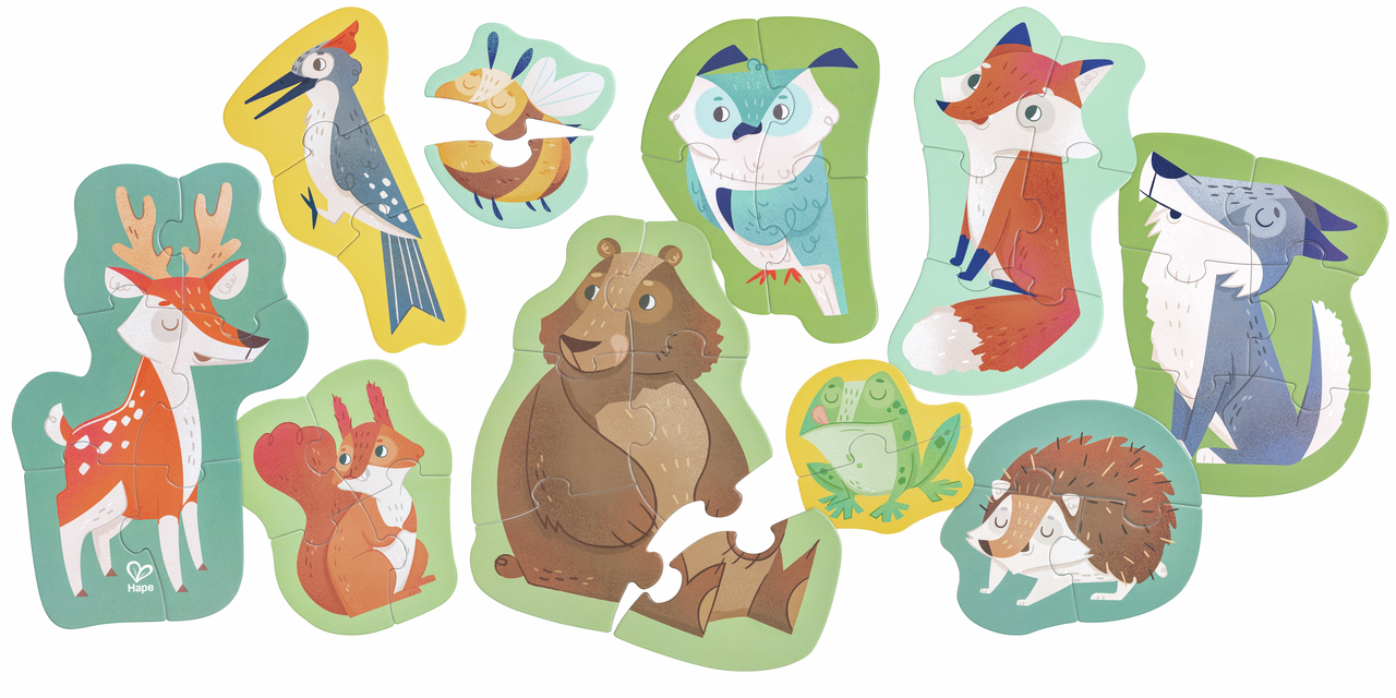 Waldfreunde-Puzzle Waldfreunde-Puzzle