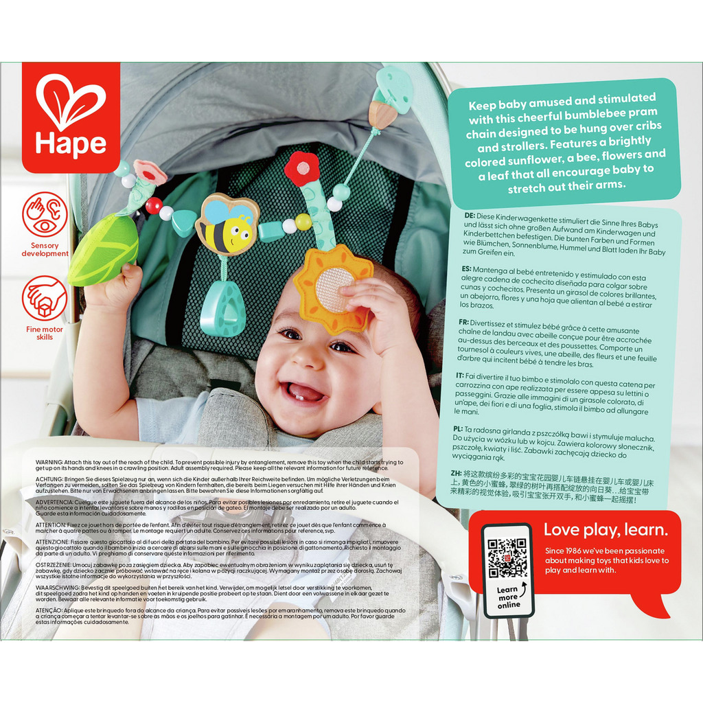 Bumblebee Pram Chain Bumblebee Pram Chain