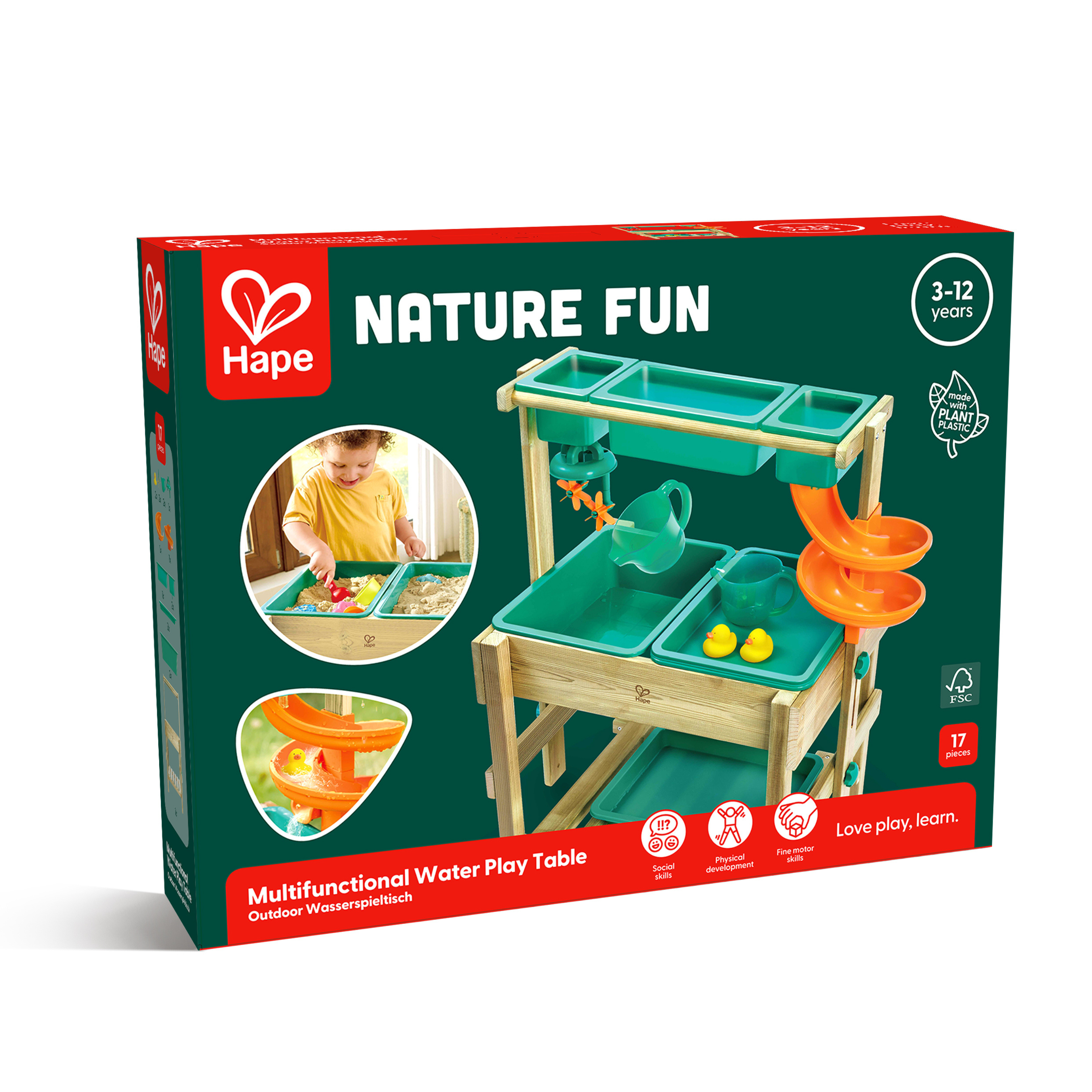 Outdoor Sand-, Matsch- & Wasserspieltisch