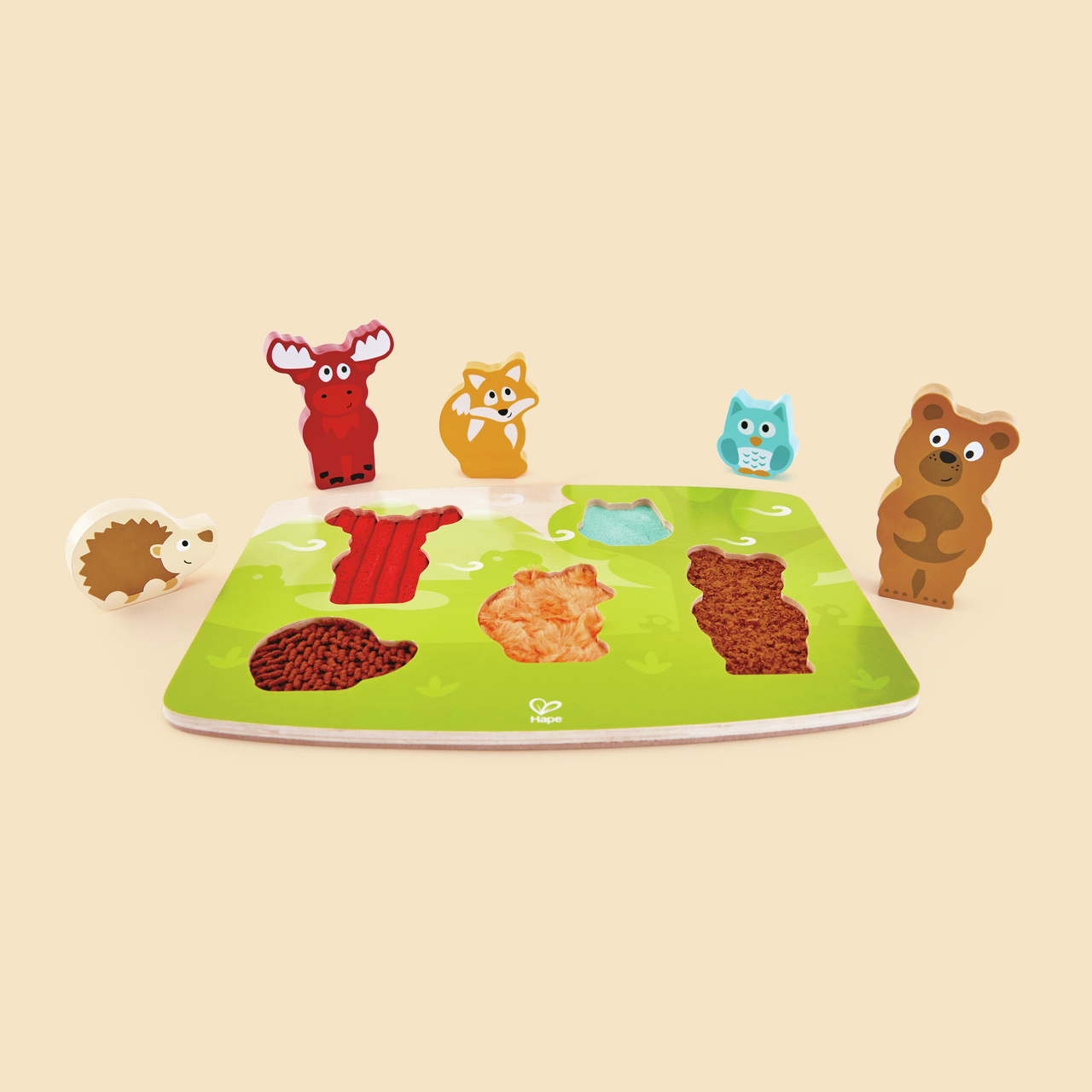 Forest Animal Tactile Puzzle Forest Animal Tactile Puzzle