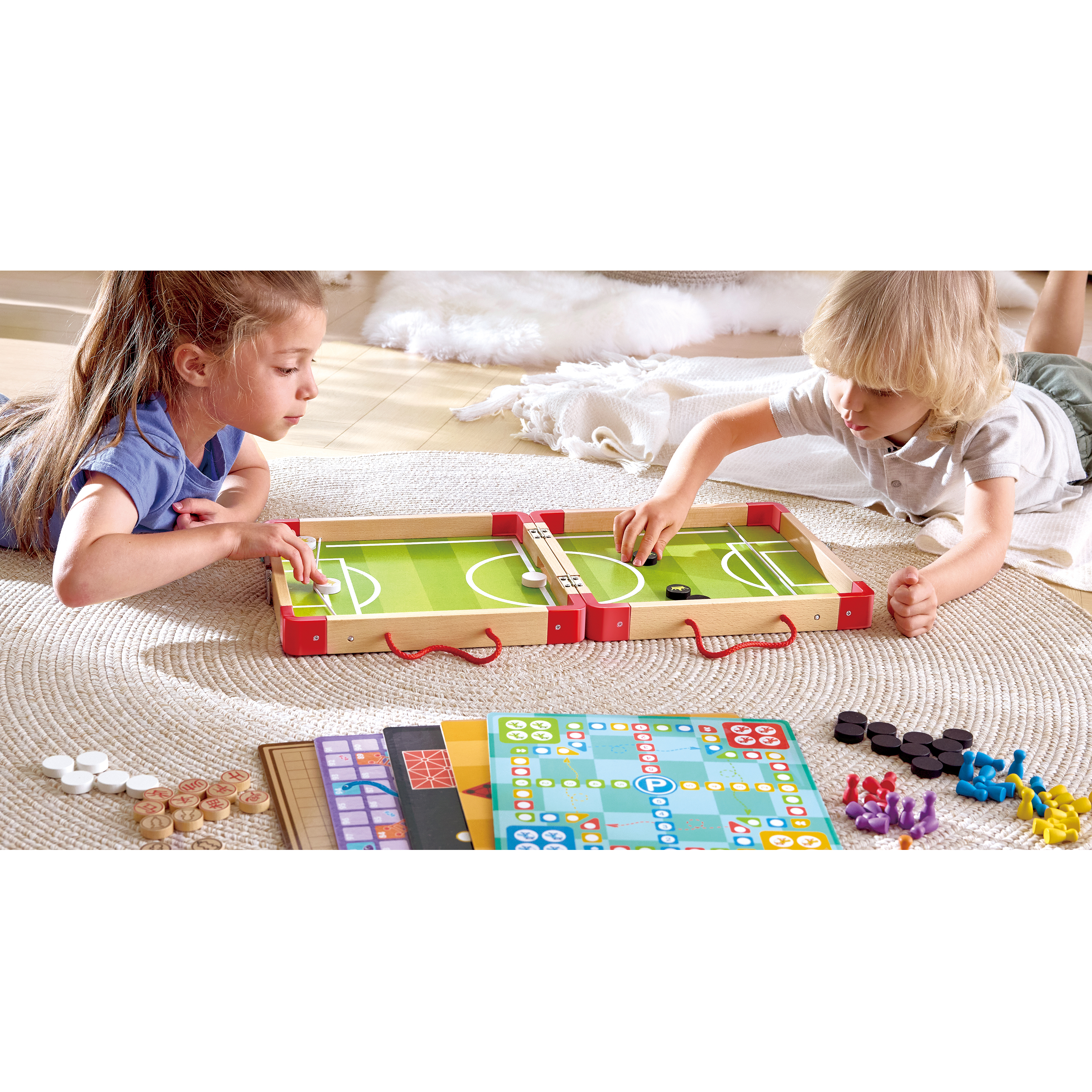 22-in-1 Spielesammlung aus Holz