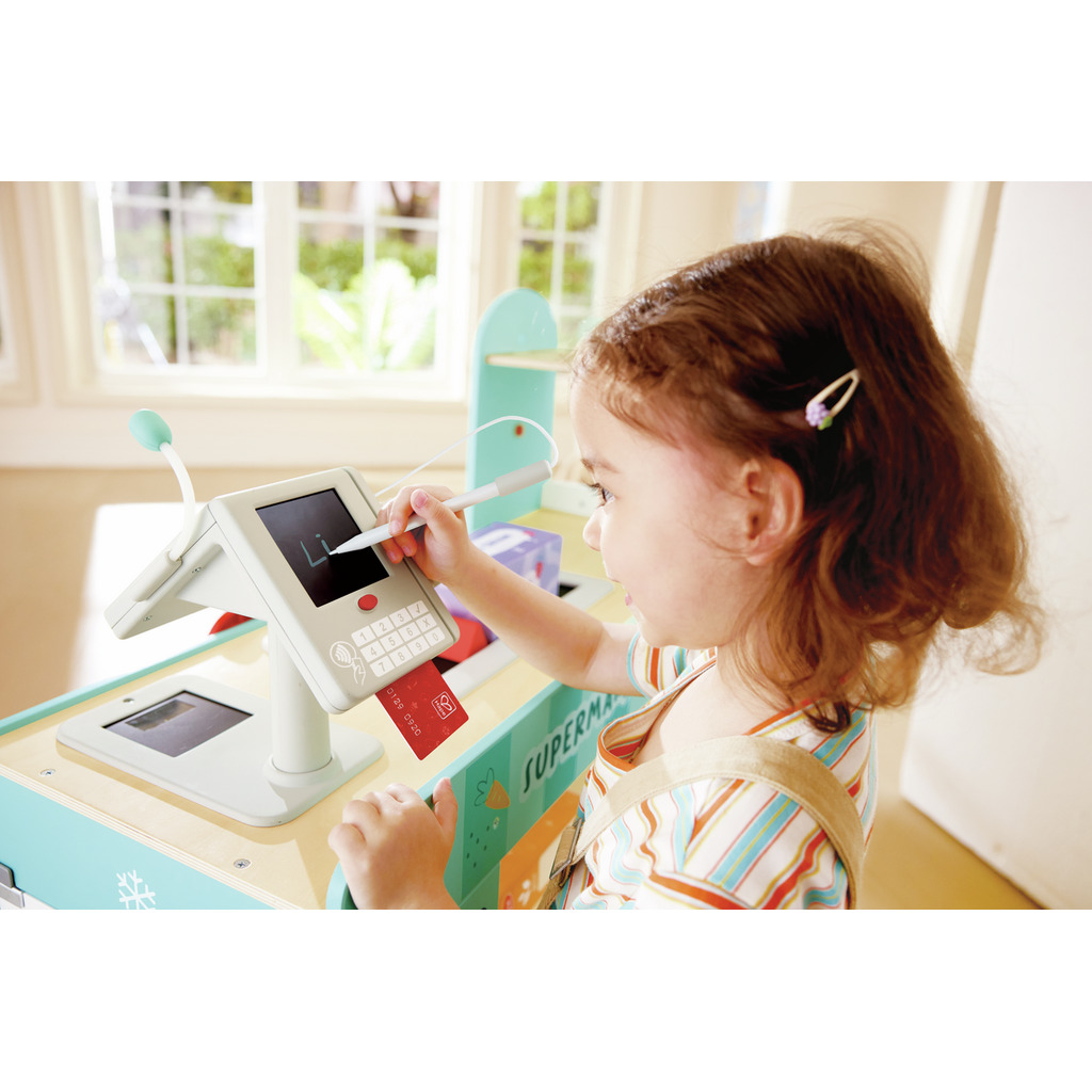 Intelligenter Supermarkt aus Holz Intelligenter Supermarkt aus Holz