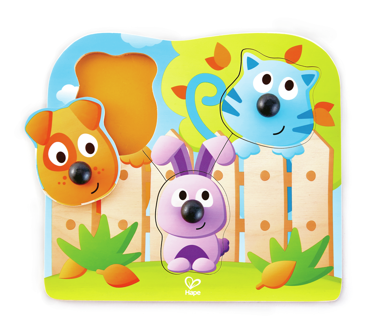 Knopfpuzzle Haustiere Knopfpuzzle Haustiere