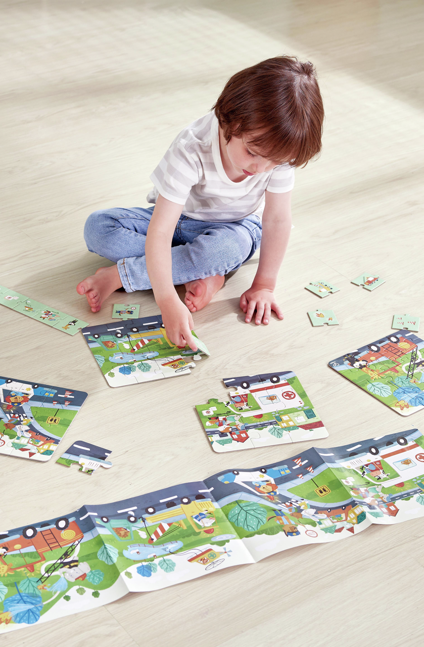 Rettungsfahrzeuge-Puzzle Rettungsfahrzeuge-Puzzle