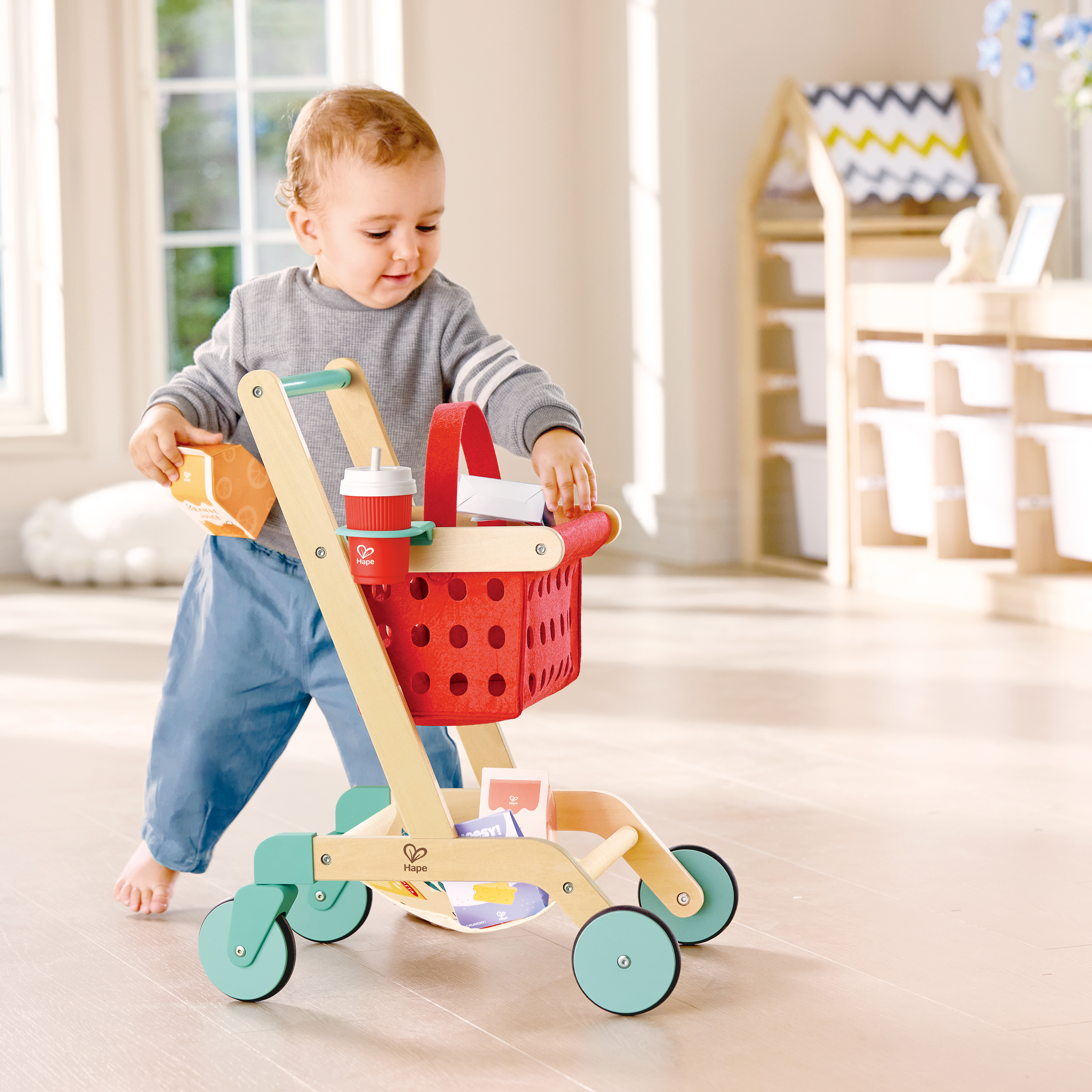 Little Shopper's Cart & Basket