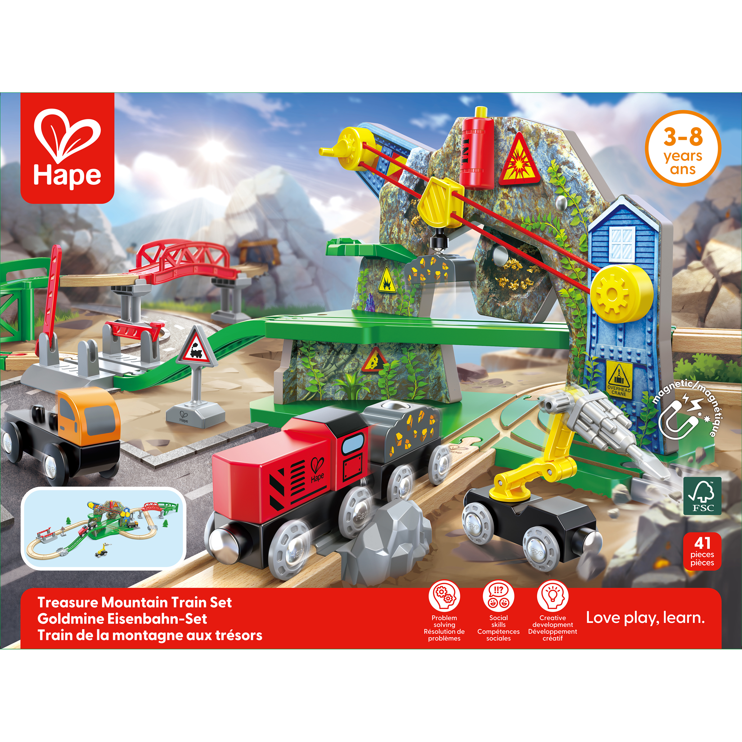 Goldmine Eisenbahn-Set
