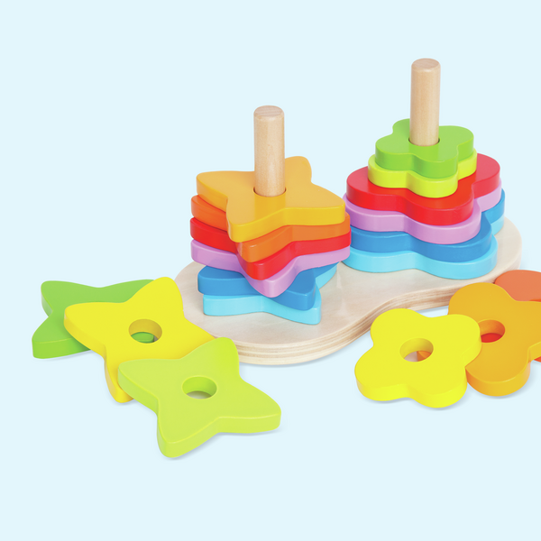 Regenbogen Steckspiel