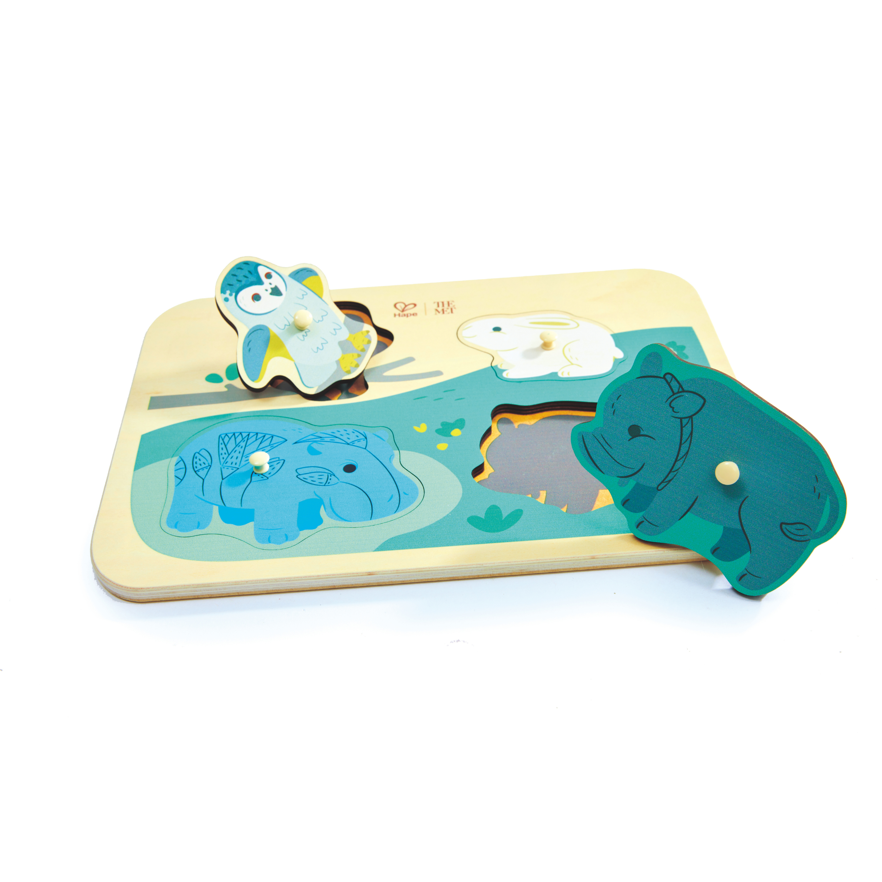 Animal Friends Peg Puzzle